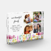 Wildblume Unsere Familiennamen und 4 Fotos (Links)