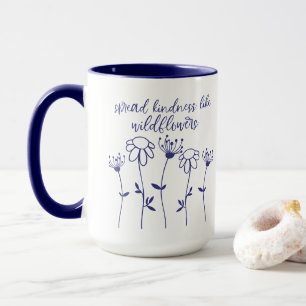 Wildblume verbreitet Kindheit Inspiration Tasse