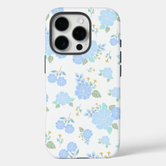 Wildblume Vergessen Sie mir nicht floralen iPhone  16 Pro Hülle