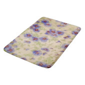 Wildblume Violet Bath Mat Badematte (Schrägansicht)