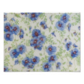 Wildblume Violet Foto Print (Vorne)