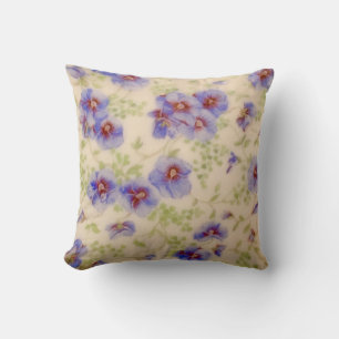 Wildblume Violet Kissen