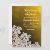 Wildblume von Königin Anne Einladung (Vorderseite)