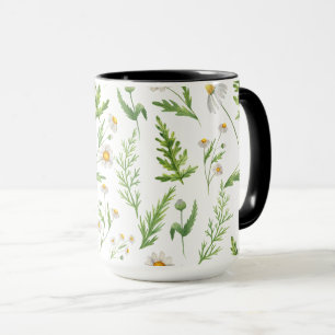 Wildblume von Watercolor und Ferns Tasse