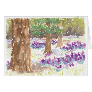 Wildblume-Wald