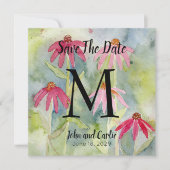 Wildblume Wasserfarbe Daten speichern (Vorderseite)