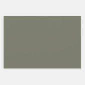 Wildblume Wasserfarbe Geschenkpapier Set (Vorderseite 2)