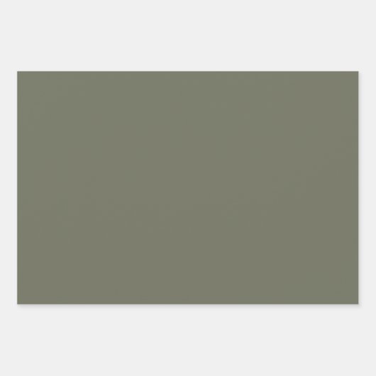 Wildblume Wasserfarbe Geschenkpapier Set (Vorderseite 2)