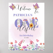 Wildblume Wasserfarbe Herzlich willkommen