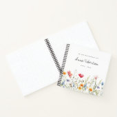 Wildblume Wasserfarbe Notizblock (Innenseite)