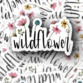 Wildblume Wasserflasche für Notebooks | Die Aufkle Aufkleber