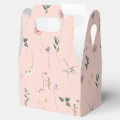 Wildblume Watercolor Frühjahrsdusche Danke Geschenkschachtel (Geöffnet)