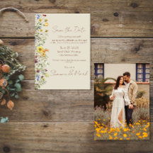 Wildblume Wedding Foto