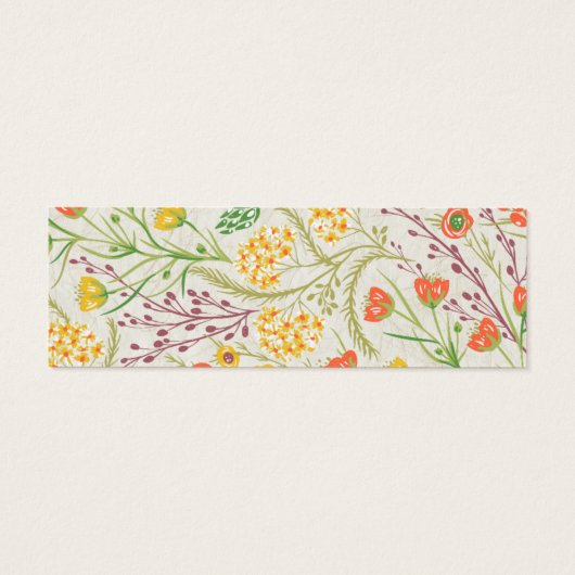 Wildblume Wedding Gift Registry QR Code (Rückseite)