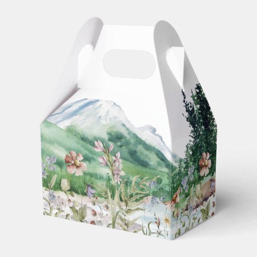 Wildblume | Wedding Hangover Kit Geschenkschachtel (Rückseite)