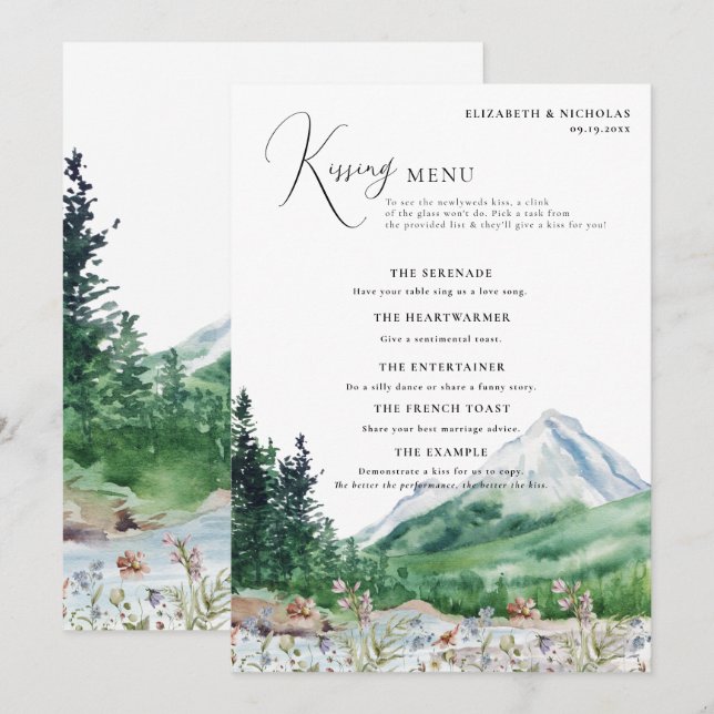 Wildblume | Wedding Kissing Game (Vorne/Hinten)