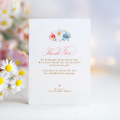 Wildblume Wedding Klein Danke