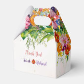 Wildblume Wedding, rustikale Blumenbesichtigung Da Geschenkschachtel (Vorderseite)