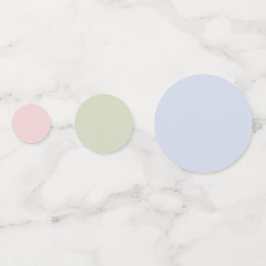 Wildblume Wedding Table Confetti Floral Whimsical Konfetti (Rückseiten)