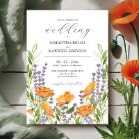 Wildblume Wedding Theme Watercolor Boho Blume