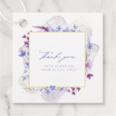 Wildblume Wedding Wassercolor Frame Peri ID954 Geschenkanhänger (Vorderseite)