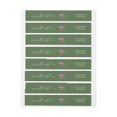 Wildblume Wedding Watercolor Green ID954 (Bogen)