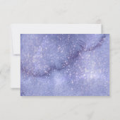 Wildblume Wedding Watercolor Peri ID954 RSVP Karte (Rückseite)