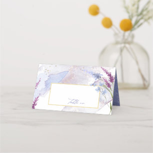 Wildblume Wedding Watercolor Table Peri ID954 Platzkarte