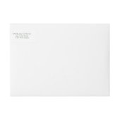 Wildblume Wedding Watercolor White ID954 (Vorderseite)