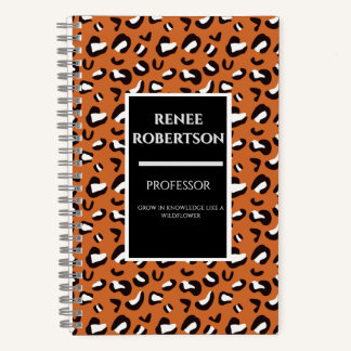 Wildblume Weisheit: Ein kühnes Notebook für wachse Notizblock