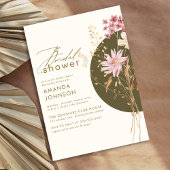 Wildblume Whimsical Boho Elegantes Brautparty Einladung