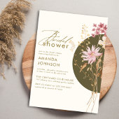 Wildblume Whimsical Boho Elegantes Brautparty Einladung