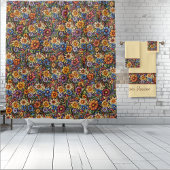 Wildblume Whimsy Duschvorhang