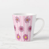 Wildblume Whimsy pink und White Daisies Milchtasse (Rechts)