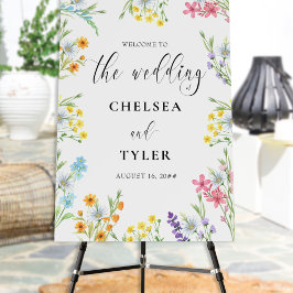 Wildblume Wiese Blume Border and Wedding Script