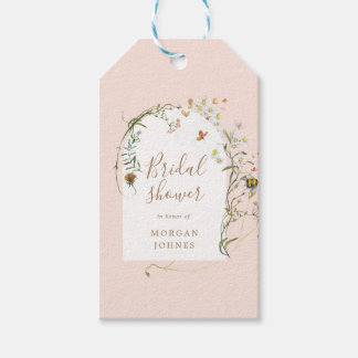 Wildblume Wiese Blumengeschenk-Tags Geschenkanhänger