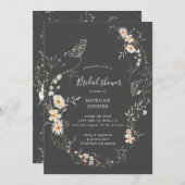 Wildblume Wiese Blumenladen Einladung (Vorne/Hinten)