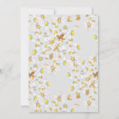 Wildblume Wiese Blumenladen Einladung (Rückseite)