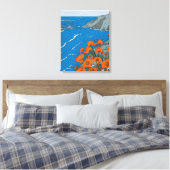 Wildblume Wiese Landschaft Leinwanddruck (Insitu (Schlafzimmer))