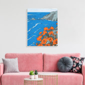 Wildblume Wiese Landschaft Leinwanddruck (Insitu (Wohnzimmer))