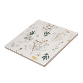 Wildblume Wiese Nahtlose Keramik Tile Fliese (Seite)