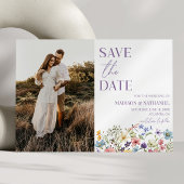 Wildblume Wild Blume Blumengarten Foto Hochzeit Save The Date