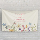 Wildblume Wild Blume Blumengarten Hochzeit Banner