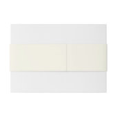 Wildblume Wild Blume Blumengarten Hochzeit Einladungsbanderole (Rückseitenbeispiel)