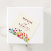 Wildblume Wild Blume Blumengarten Hochzeit Geschenkanhänger (Beispiel)