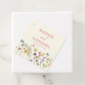 Wildblume Wild Blume Blumengarten Hochzeit Geschenkanhänger (Beispiel)