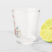 Wildblume Wild Blume Blumengarten Hochzeit Schnapsglas (Rechts)