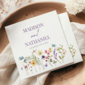 Wildblume Wild Blume Blumengarten Hochzeit Serviette