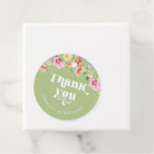 Wildblume wild einen Geburtstag vielen Dank Geschenkanhänger (Beispiel)