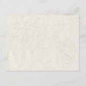 Wildblume Wild Meadow Outdoor Hochzeit Begleitkarte (Rückseite)